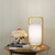 Launceston Grey Cotton Portable Timber Table Lamp-1