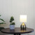 Maldon Antique Brass Metal Touch Table Lamp-1
