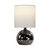 Maldon Gloss Gunmetal Metal Touch Table Lamp