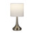 Matlock Brushed Chrome Metal Touch Table Lamp