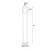 Nantwich Mirror Smoke Glass Black Bollard Light-3