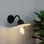 Newhaven IP44 Black Barn Wall Light-1