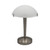 Penrith Brushed Chrome Glass Dome Touch Table Lamp