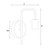 Scandustrial Lane Black Bulb Wall Light-2
