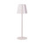 Sidmouth Rechargeable Minimalist LED Table Lamp - White