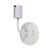 Stapleford Raw Minimalist Bulb Wall Light - Matt White