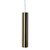 Tig Urban Retro Pendant Light - Satin Brass