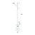 Vanini 3 Light Black Floor Lamp - Smoke Glass-2