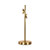 Vanini Twin Light Brass Table Lamp - Opal Glass-2