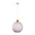 Exeter Ribbed Opal Glass Wood Cap Scandinavian Pendant-4