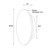 Maggie Scalloped Circular Plaster Backlit 3CCT LED Wall Light-7