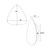 Novelda Rounded Triangle Backlight LED Wall Lamp - White-6
