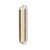 Cavara IP44 Slim Oval LED Wall Light - Brass-3