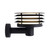 Cirella IP54 Modern Wall Light - Seaside Black-5