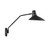 Darci Swivel Long Arm Wall Light - Black-3