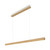 Ilgas Scandinavian Linear LED Pendant - Natural-3
