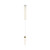Ilgas Scandinavian Linear LED Pendant - White-3