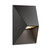 Pontio IP54 Compact Geometric Wall Light - Black