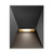 Pontio IP54 Compact Geometric Wall Light - Black-2