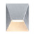 Pontio IP54 Compact Geometric Wall Light - Galvanised Steel-2