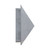 Pontio IP54 Compact Geometric Wall Light - Galvanised Steel-3