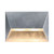 Pontio IP54 Oblique Geometric Wall Light - Galvanised Steel-2