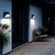 Pontio IP54 Oblique Geometric Wall Light - White-2