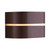 Sibelis IP44 Minimalist Wall Light - Metallic Brown