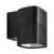 Sidara IP54 Perforated Wall Light - Seaside Black-6