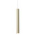 Vico Scandinavian Fluted Cylinder Pendant - Beige