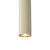 Vico Scandinavian Fluted Cylinder Pendant - Beige-4