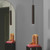 Vico Scandinavian Fluted Cylinder Pendant - Metallic Brown-1