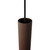 Vico Scandinavian Fluted Cylinder Pendant - Metallic Brown-5