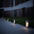 Moai B60 IP65 Concrete LED Bollard Light - Grey-1