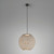 Nans S60 Graphite Brown Round LED Pendant-2