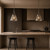 Waltham Wide Cone Matt Nickel Glass Pendant-1