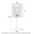 Quincy Smoke Glass Black Table Lamp-4