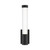 Brianza IP44 Fluted Solo LED Wall Light - Black-1