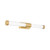 Brianza IP44 Fluted Twin LED Wall Light - Antique Gold-1