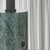 Ciennes Black Modern LED Table Lamp - Green Marble-2