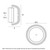 Cornelia Beige Travertine Round LED Wall Light-4
