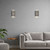 Culion Sculptural Curved Gypsum Wall Light - Grey-1