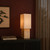 Fasson Beige Travertine Angular Table Lamp-1