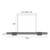 Giardinello Chrome Crystal Linear Decor LED Pendant-5