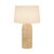 Lafia Beige Travertine Classic Table Lamp-2
