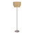Magno Nickel Floor Lamp - Sand Shade-3