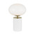 Miane Opal Glass White Touch Table Lamp-2