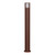 Moncton IP65 Weathered Rust Bollard Light-2