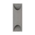 Mondovi Dual Light Grey Gypsum Wall Lamp-2