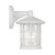 Oliena IP43 Classic White Glass Wall Light-2